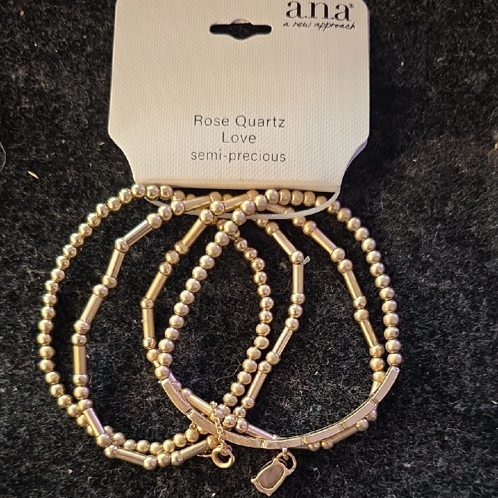a.n.a Rose Quartz Love Bracelet